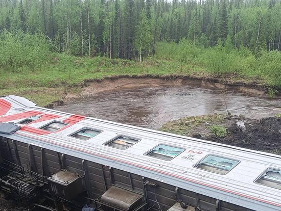Russia Passenger Train Derailment