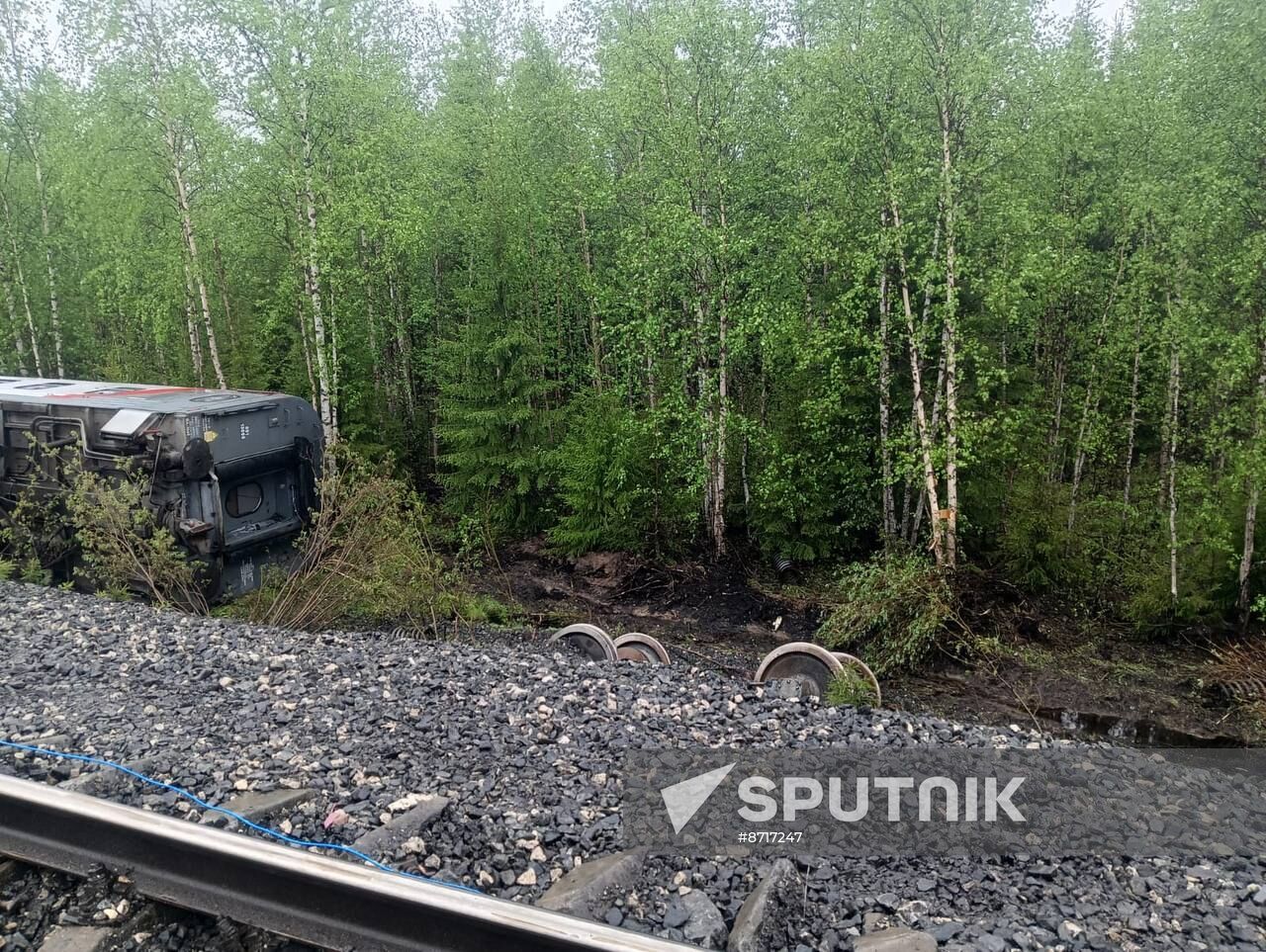 Russia Passenger Train Derailment