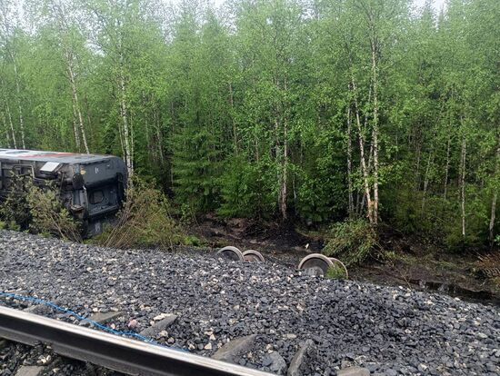 Russia Passenger Train Derailment