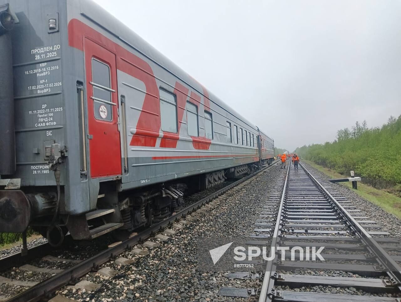 Russia Passenger Train Derailment