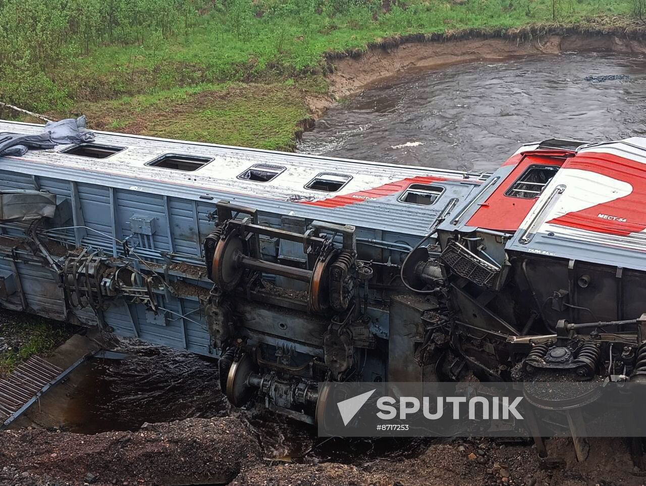 Russia Passenger Train Derailment
