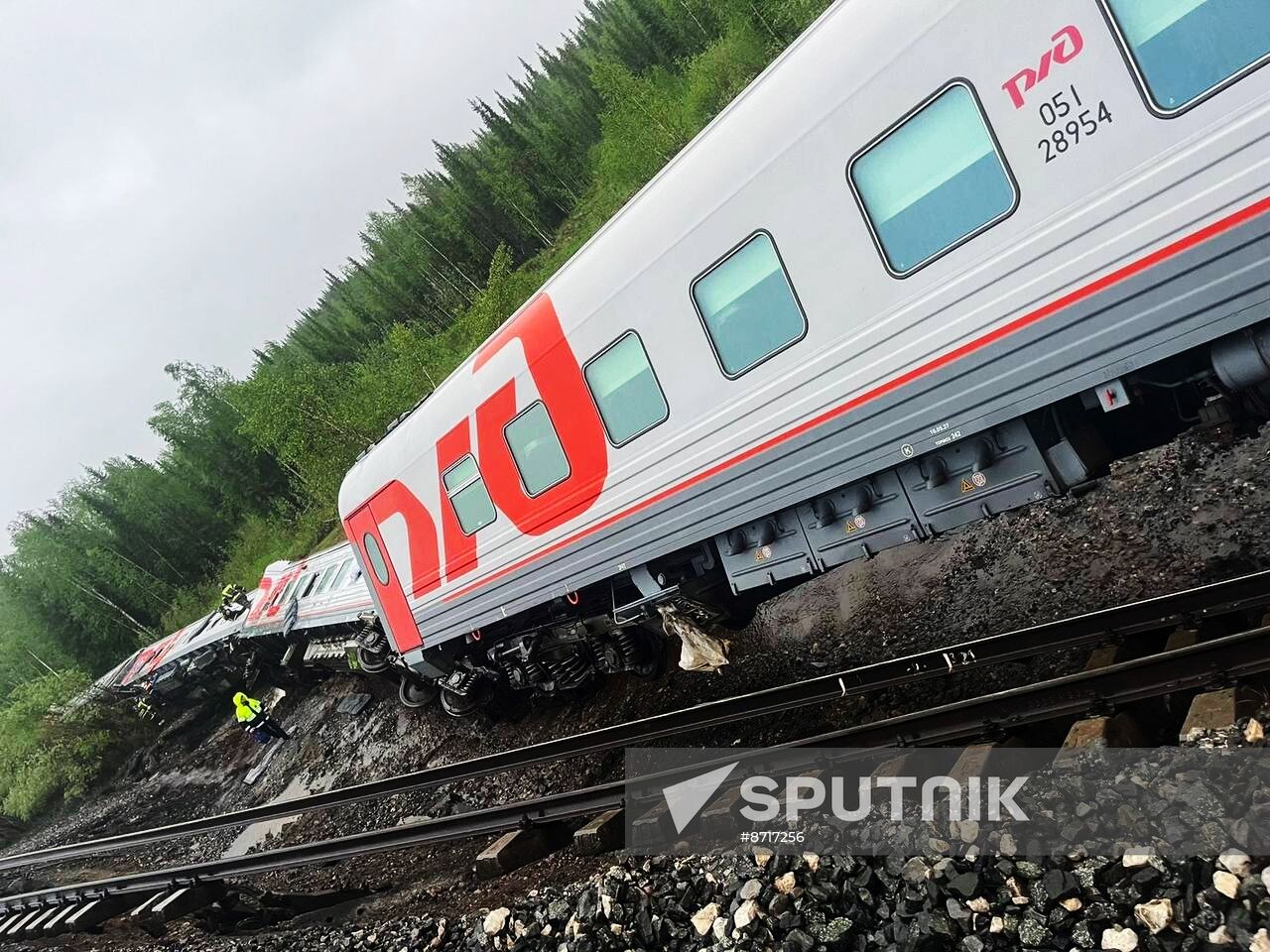 Russia Passenger Train Derailment