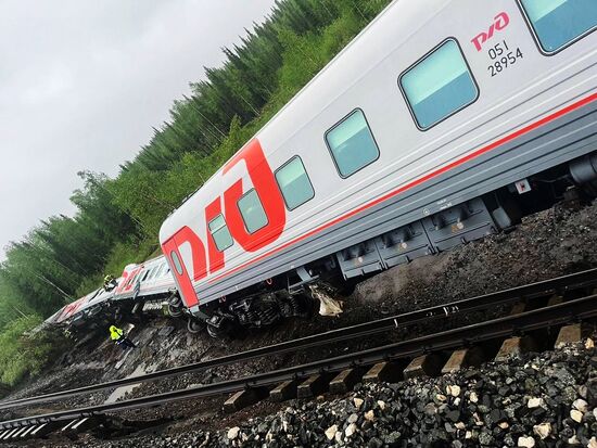 Russia Passenger Train Derailment