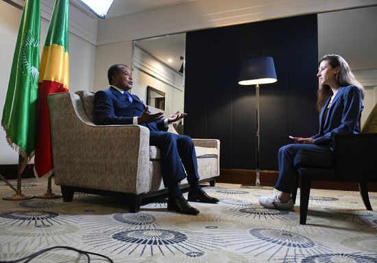 Russia Congo President Interview