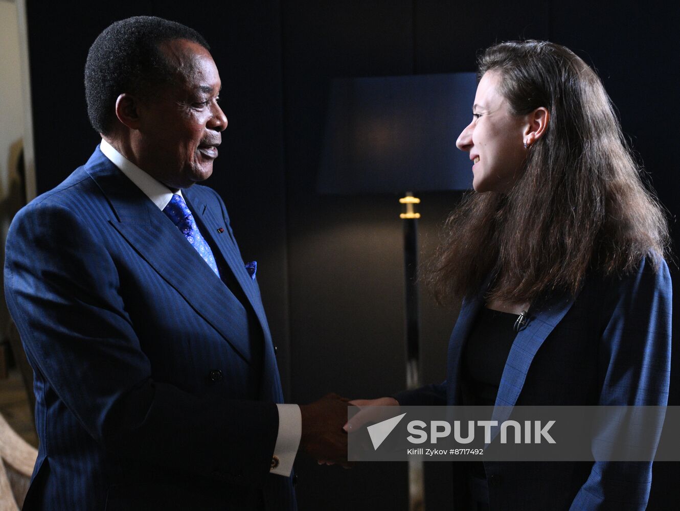 Russia Congo President Interview