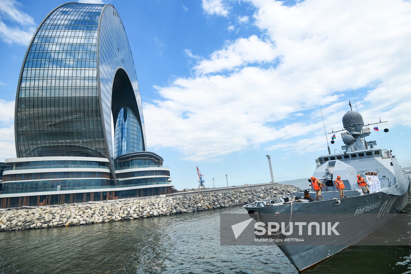 Azerbaijan Russia Navy Volgodonsk Corvette