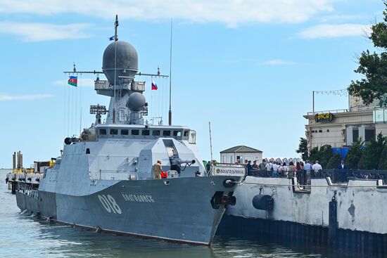 Azerbaijan Russia Navy Volgodonsk Corvette