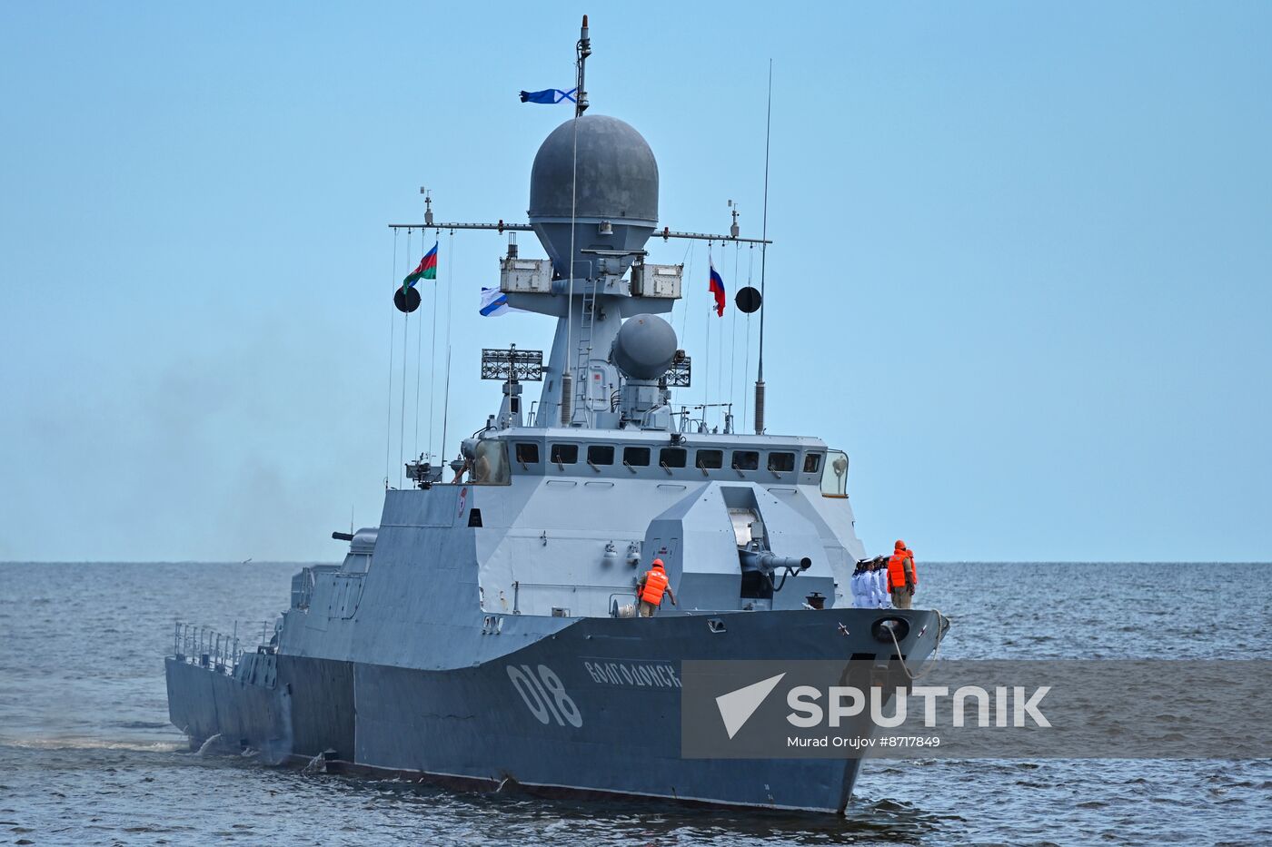 Azerbaijan Russia Navy Volgodonsk Corvette