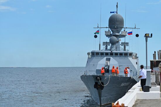 Azerbaijan Russia Navy Volgodonsk Corvette
