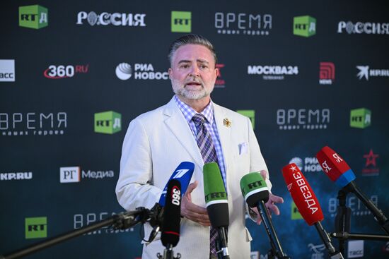 RUSSIA EXPO. Opening ceremony of RT.Doc: Time of Our Heroes international documentary film festival