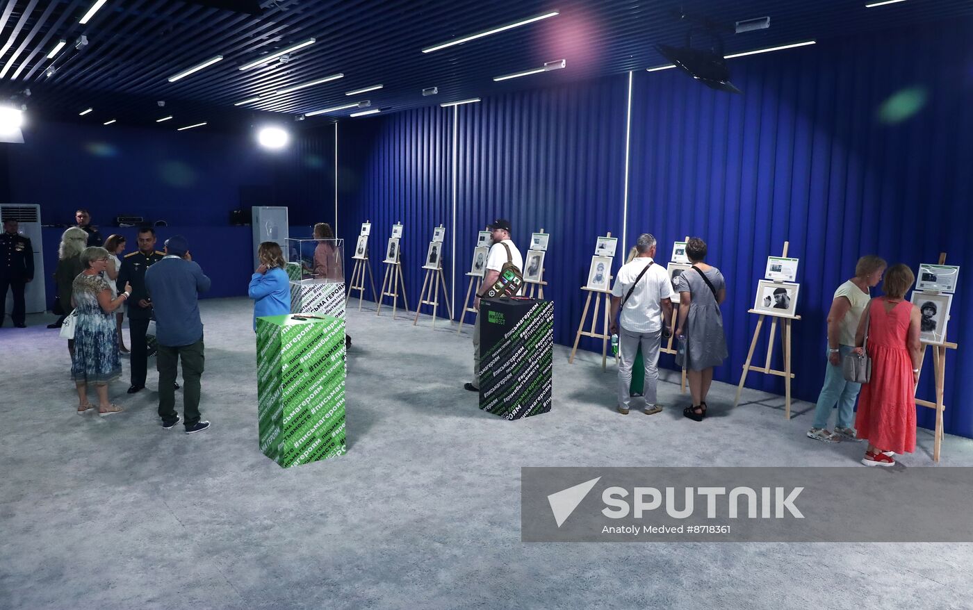 RUSSIA EXPO. Opening ceremony of RT.Doc: Time of Our Heroes international documentary film festival