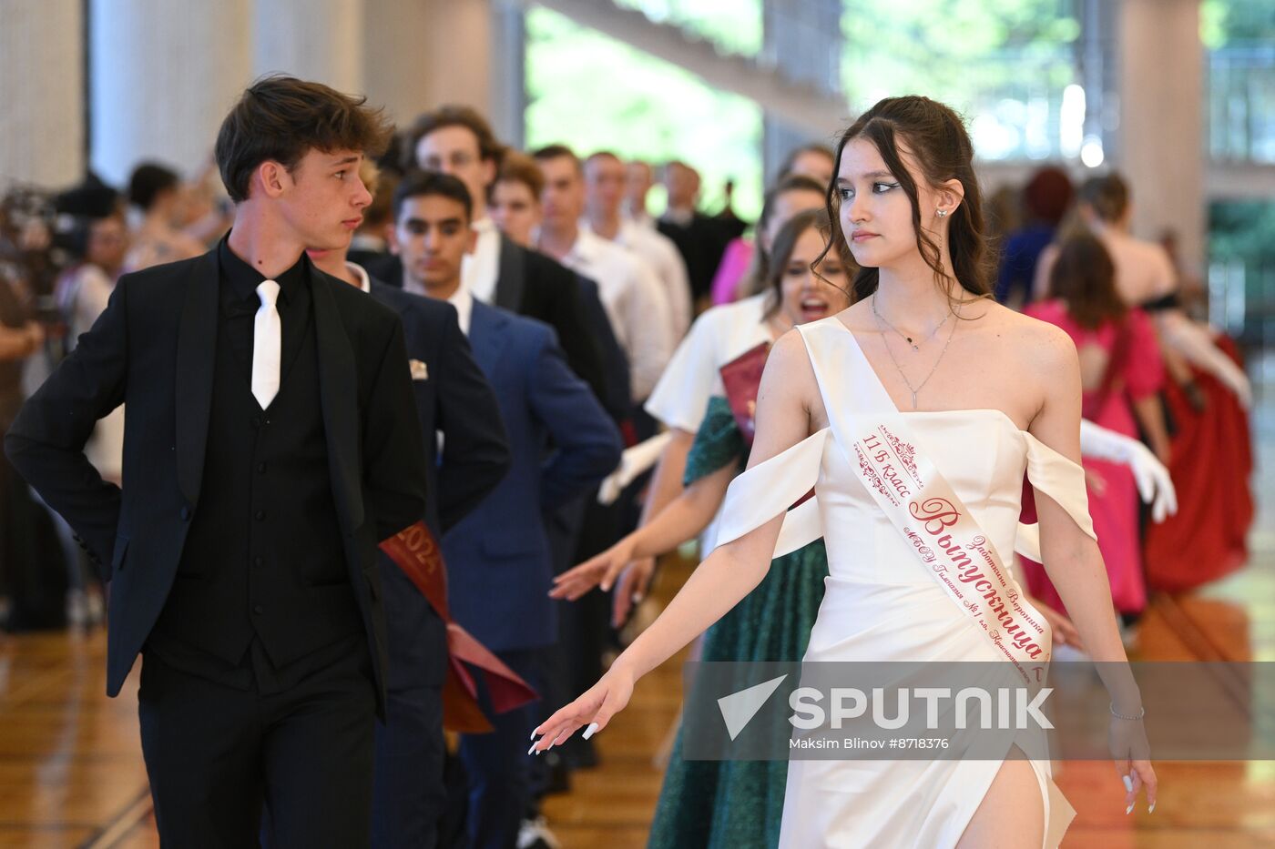 Russia School Graduation Ball