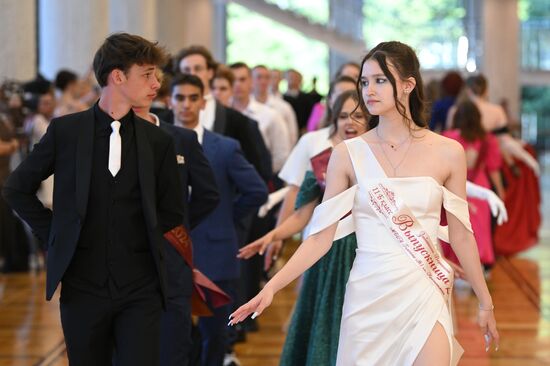 Russia School Graduation Ball