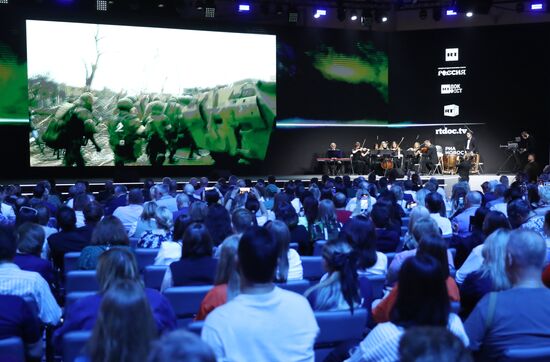 RUSSIA EXPO. Opening ceremony of RT.Doc: Time of Our Heroes international documentary film festival