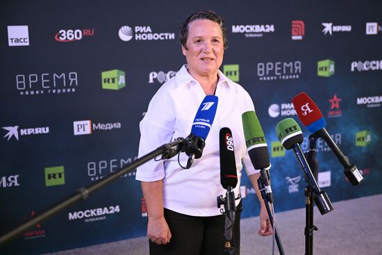 RUSSIA EXPO. Opening ceremony of RT.Doc: Time of Our Heroes international documentary film festival