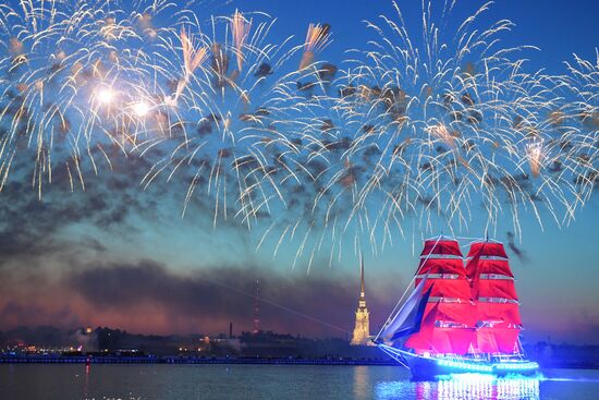 Russia Scarlet Sails Show