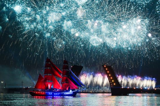 Russia Scarlet Sails Show