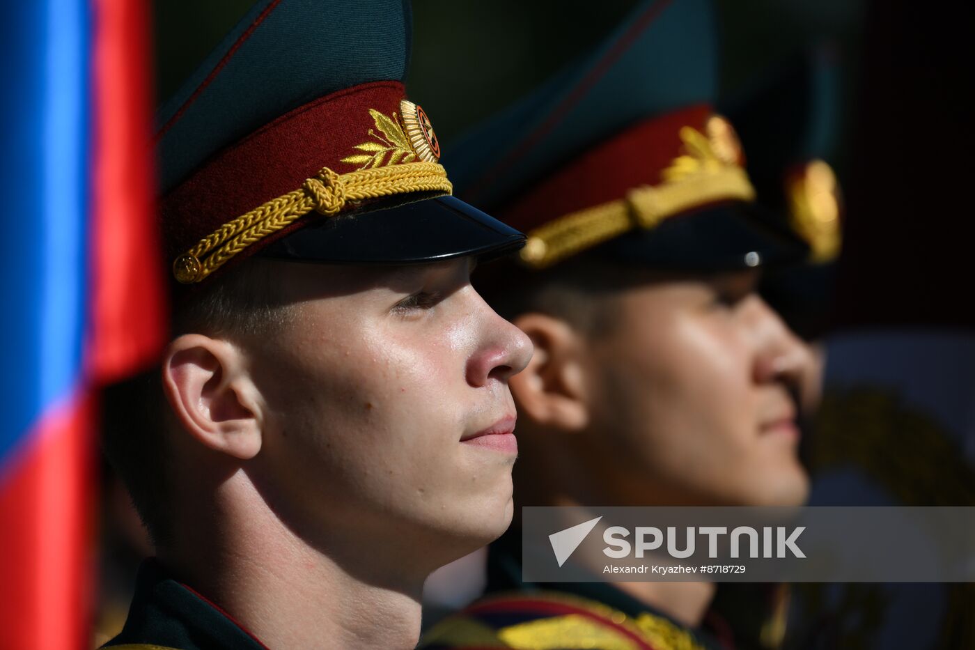 Russia National Guard Cadets Graduation