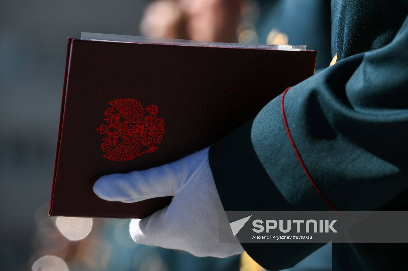 Russia National Guard Cadets Graduation