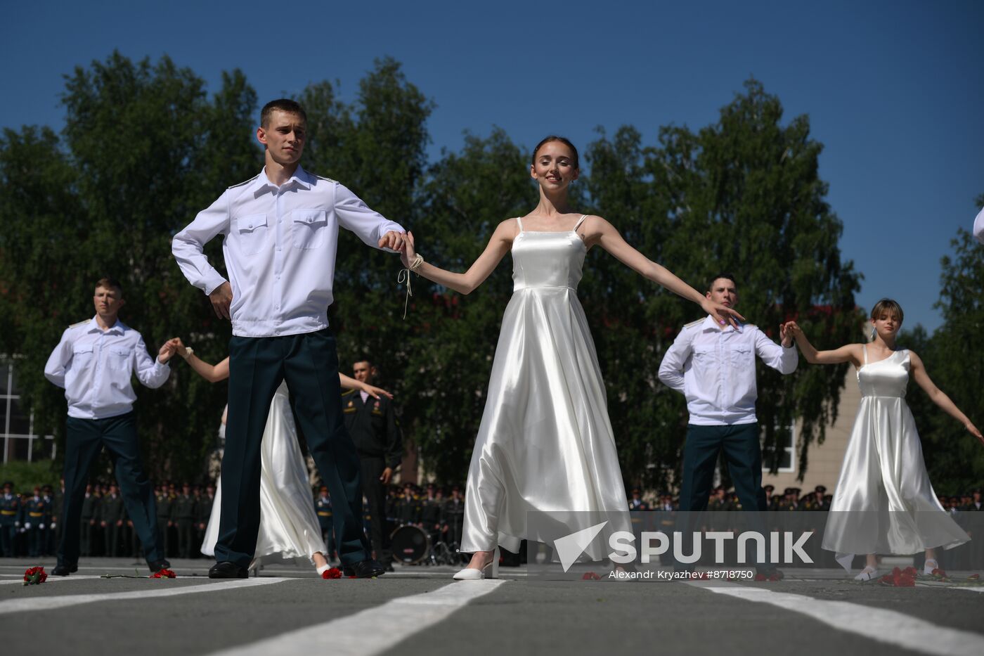 Russia National Guard Cadets Graduation