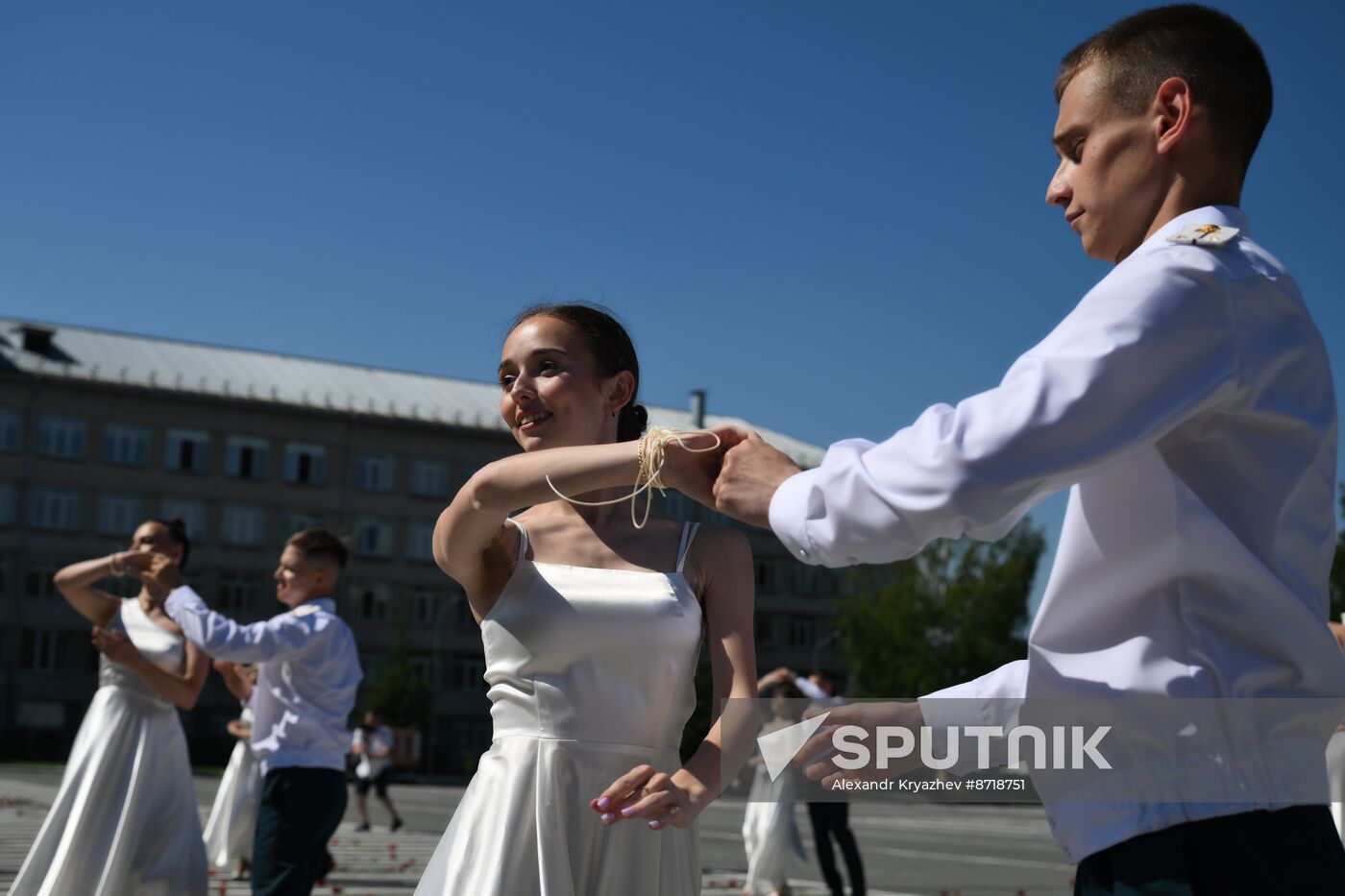 Russia National Guard Cadets Graduation