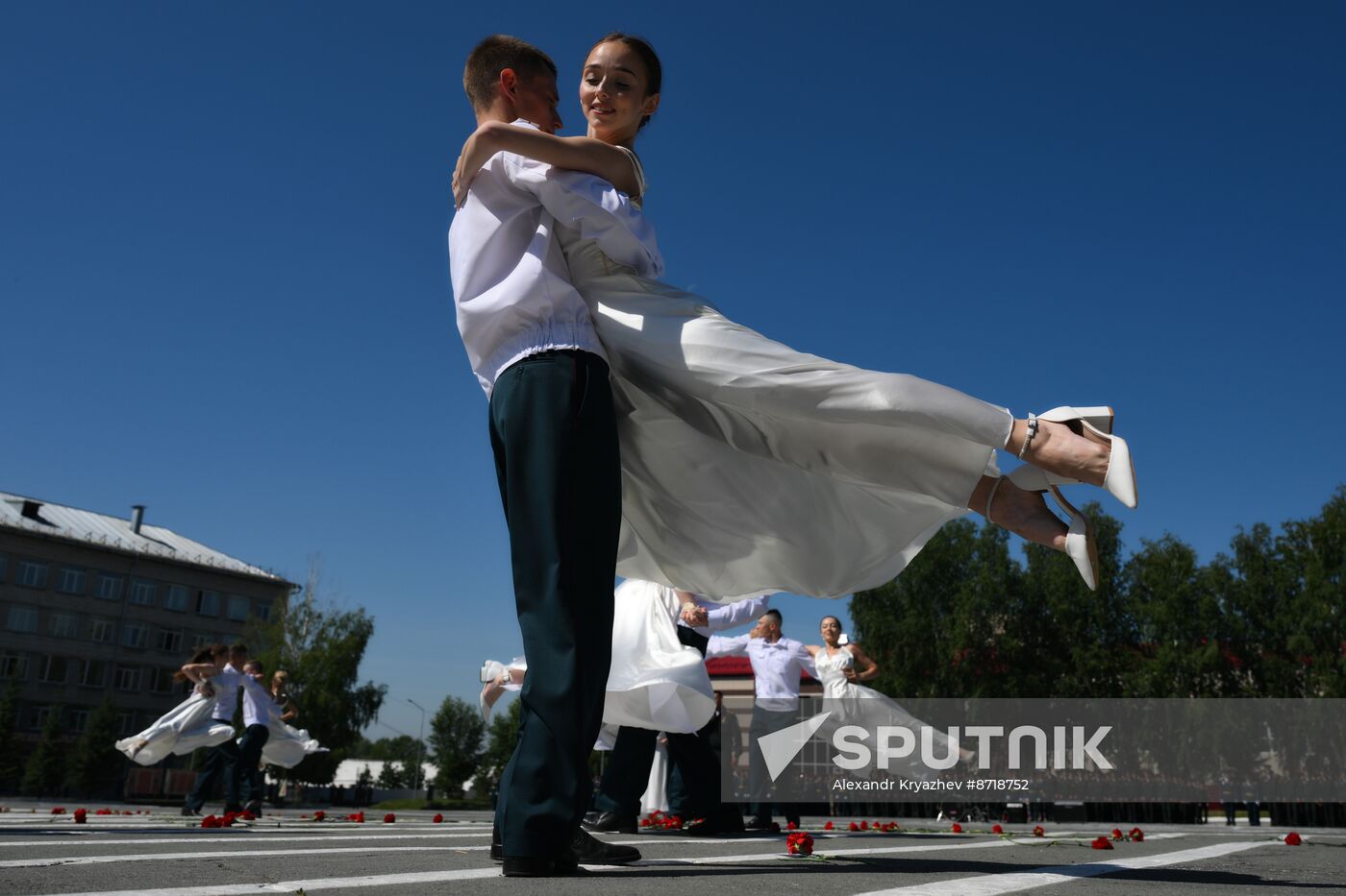 Russia National Guard Cadets Graduation