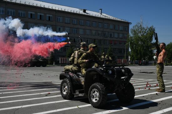 Russia National Guard Cadets Graduation