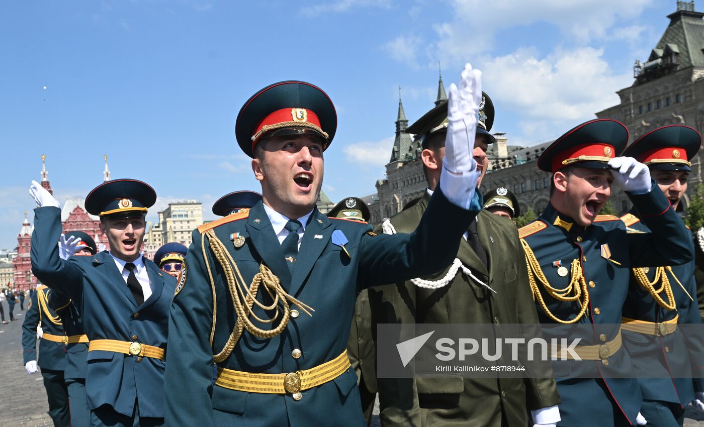 Russia Emergencies Ministry Students Graduation