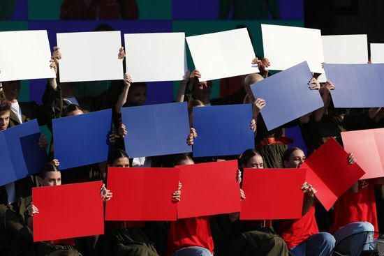 Russia International Exhibition and Forum. A festive concert ahead of Youth Day on the Main Street Stage. Location: Russia, Moscow. Author: Anatoly Medved/Sputnik. Russia EXPO. Festive concert ahead of Youth Day