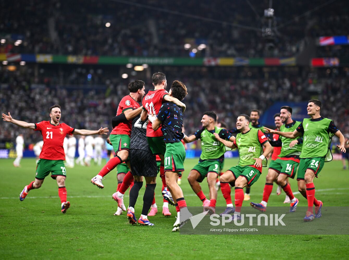 Germany Soccer Euro 2024 Portugal - Slovenia