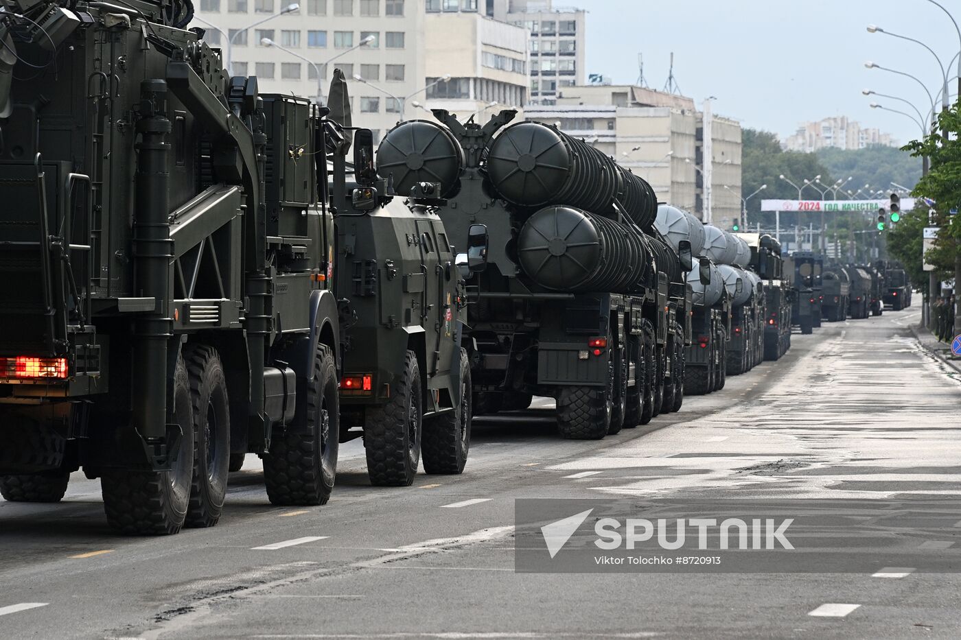 Belarus Independence Day Parade Rehearsal