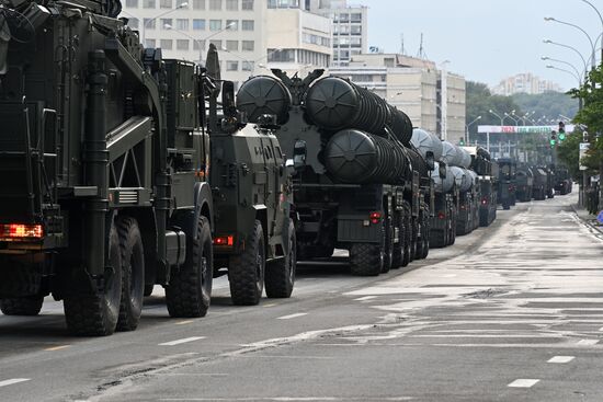 Belarus Independence Day Parade Rehearsal