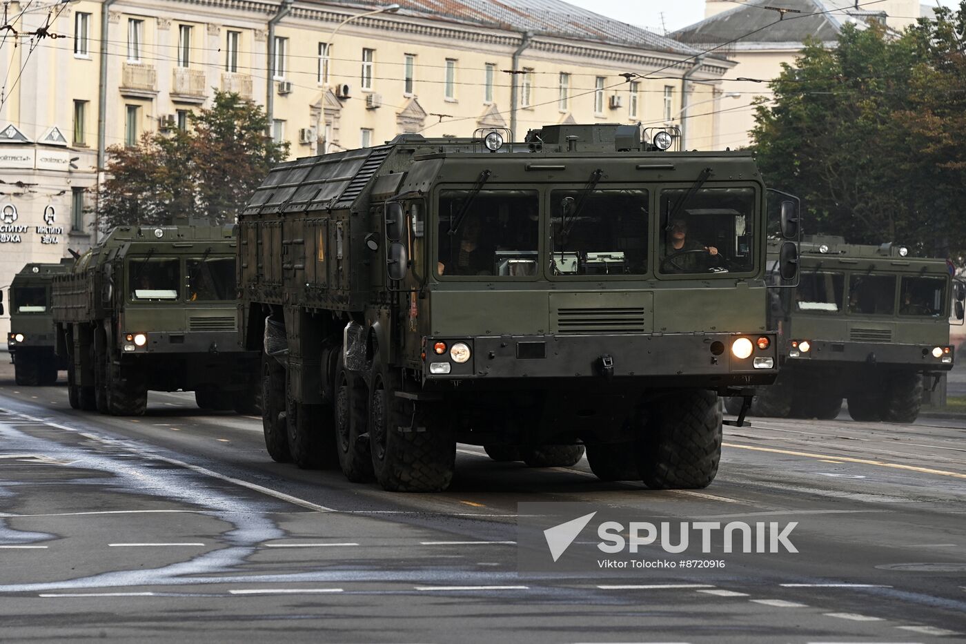 Belarus Independence Day Parade Rehearsal