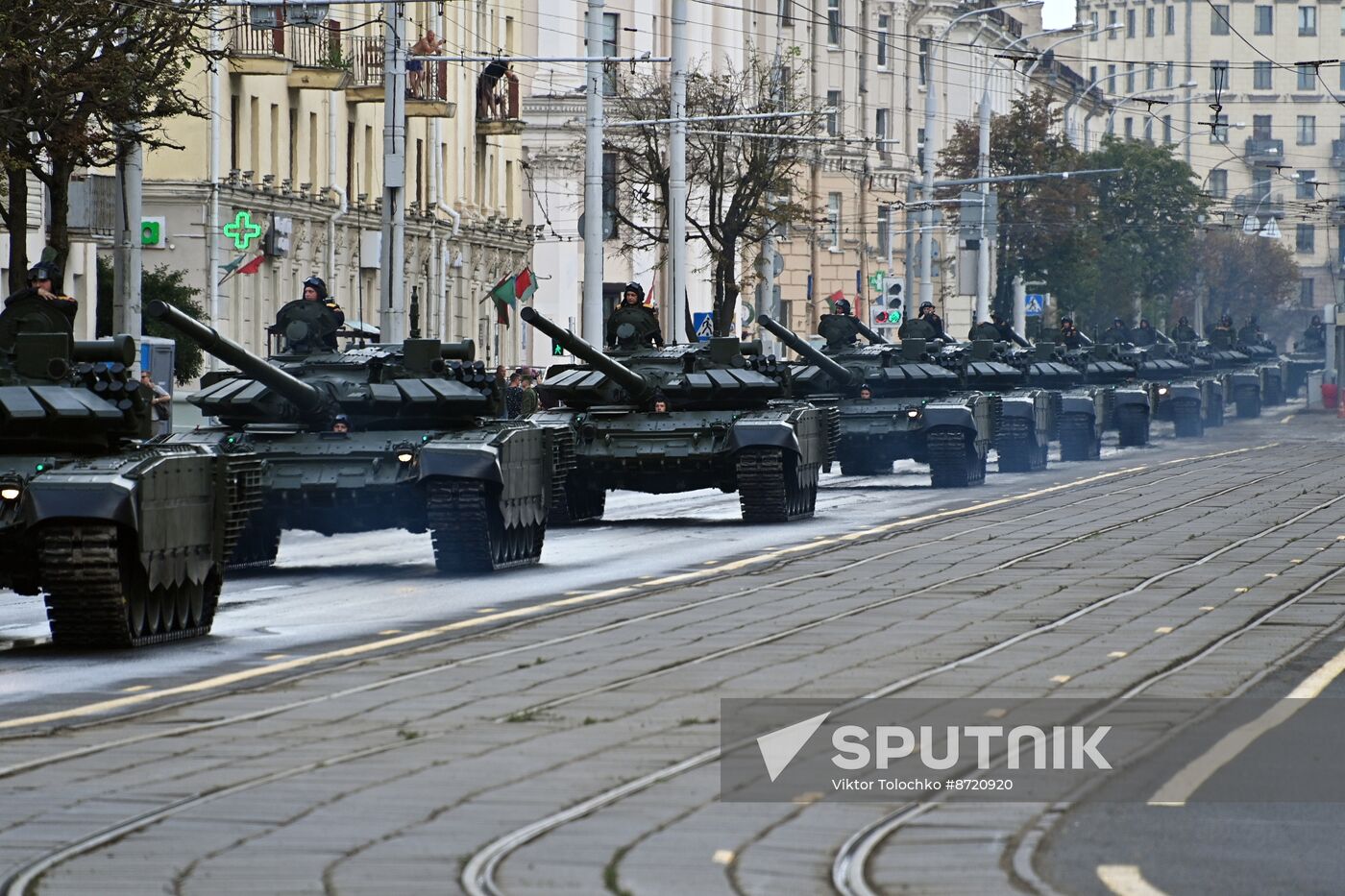 Belarus Independence Day Parade Rehearsal