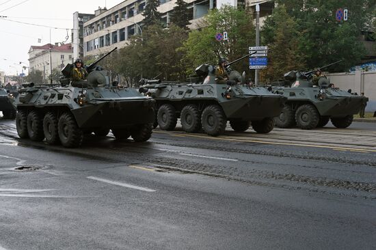 Belarus Independence Day Parade Rehearsal