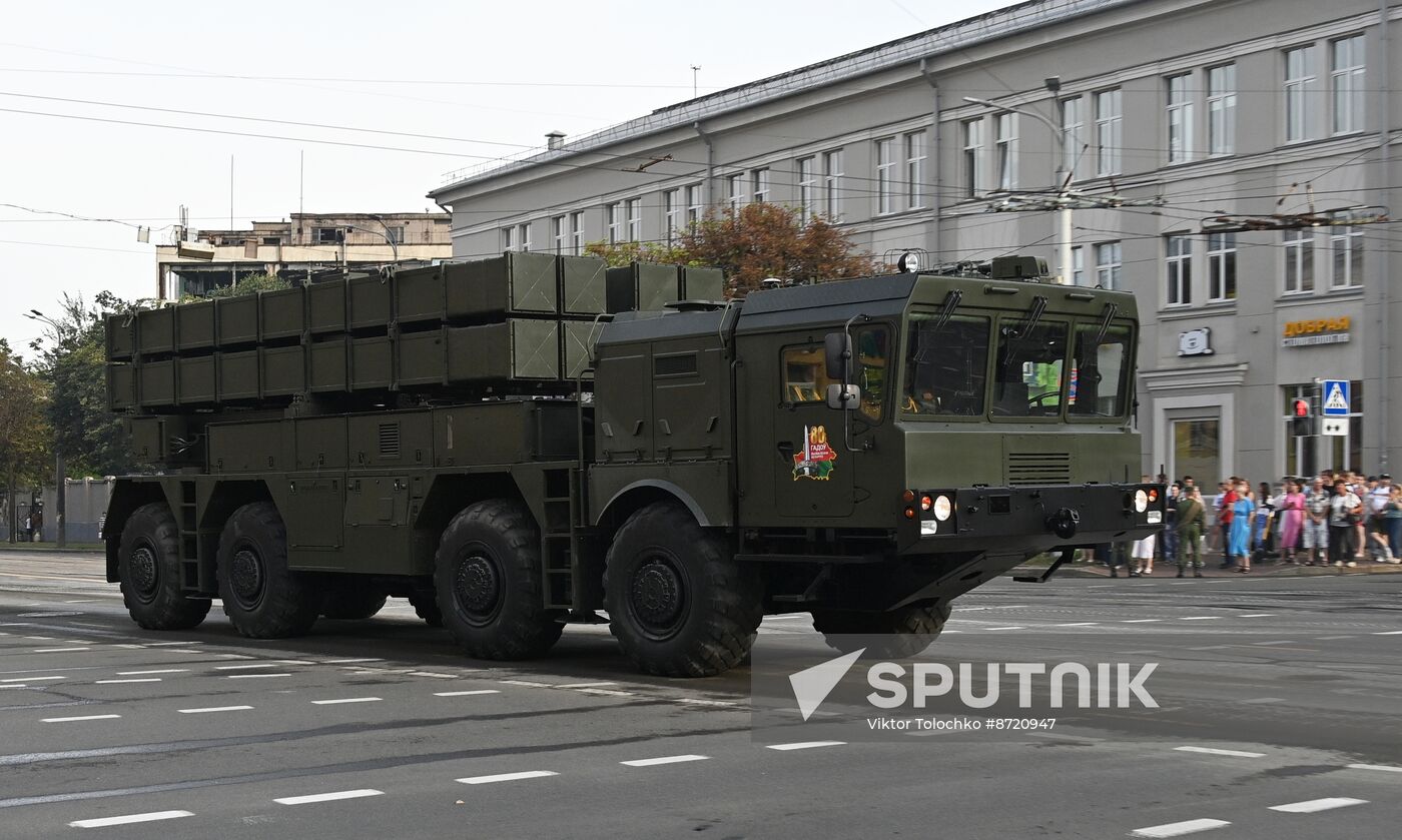 Belarus Independence Day Parade Rehearsal