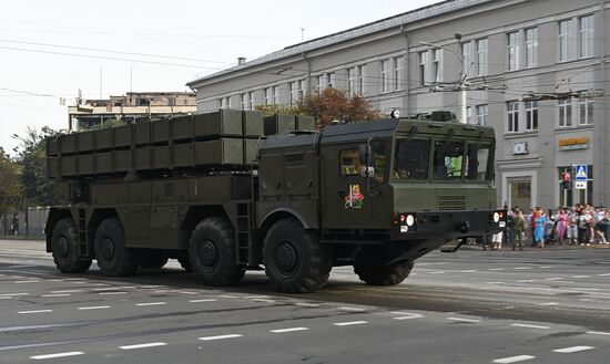 Belarus Independence Day Parade Rehearsal