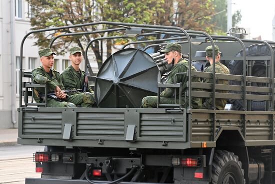 Belarus Independence Day Parade Rehearsal