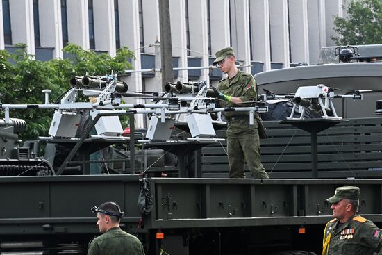 Belarus Independence Day Parade Rehearsal