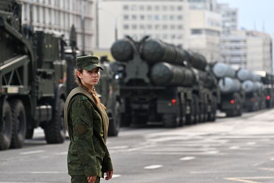 Belarus Independence Day Parade Rehearsal