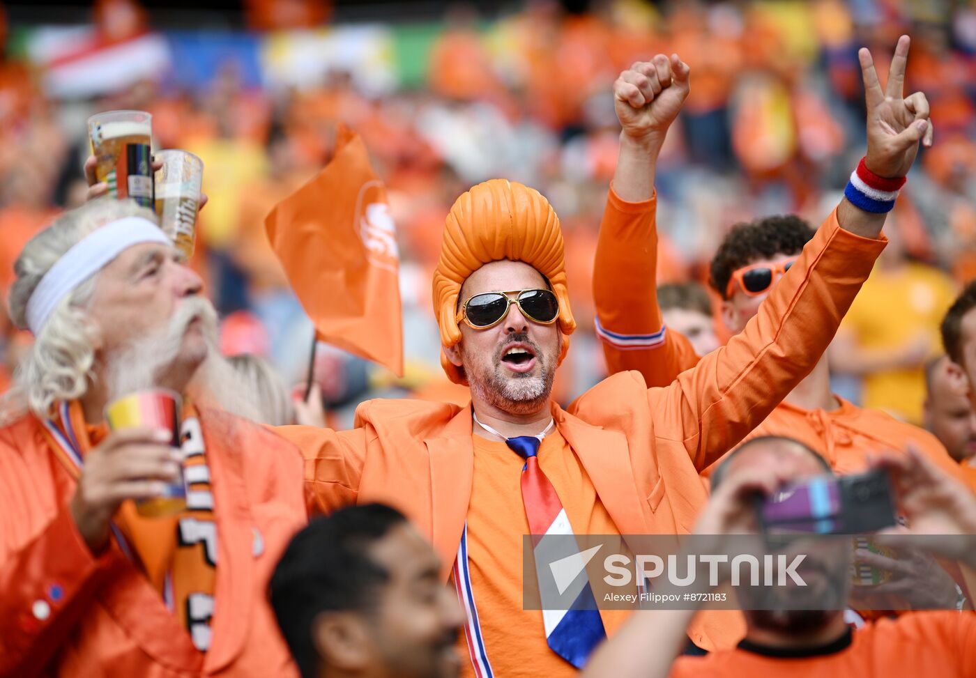 Germany Soccer Euro 2024 Romania - Netherlands