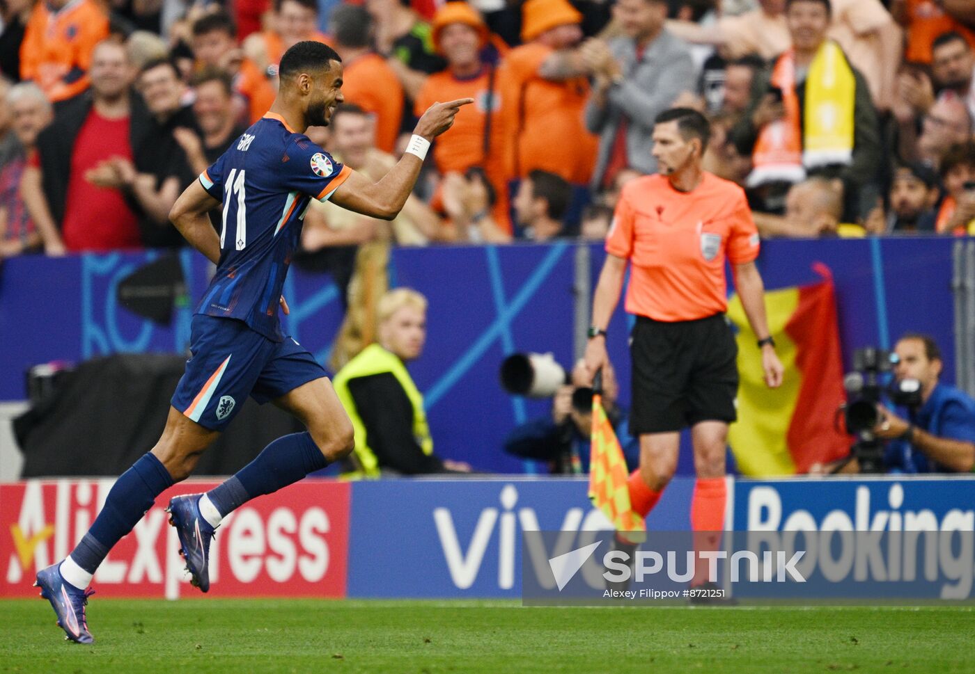 Germany Soccer Euro 2024 Romania - Netherlands