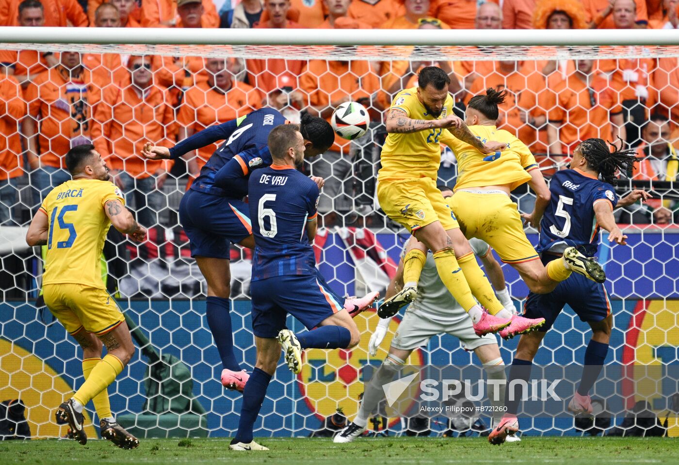 Germany Soccer Euro 2024 Romania - Netherlands