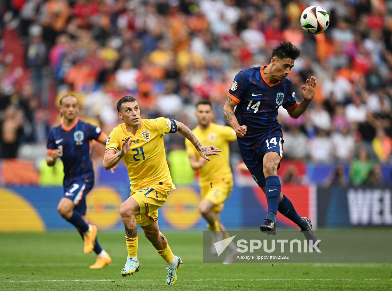 Germany Soccer Euro 2024 Romania - Netherlands