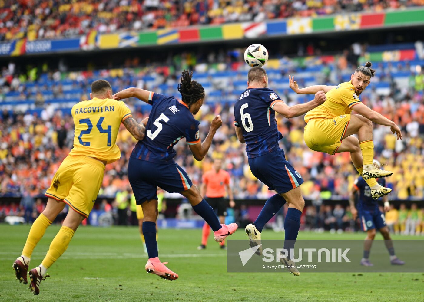 Germany Soccer Euro 2024 Romania - Netherlands