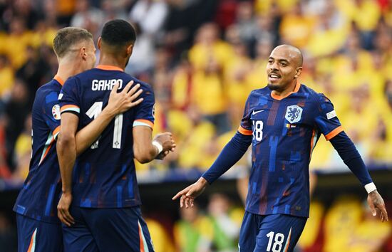 Germany Soccer Euro 2024 Romania - Netherlands