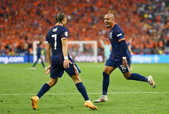 Germany Soccer Euro 2024 Romania - Netherlands