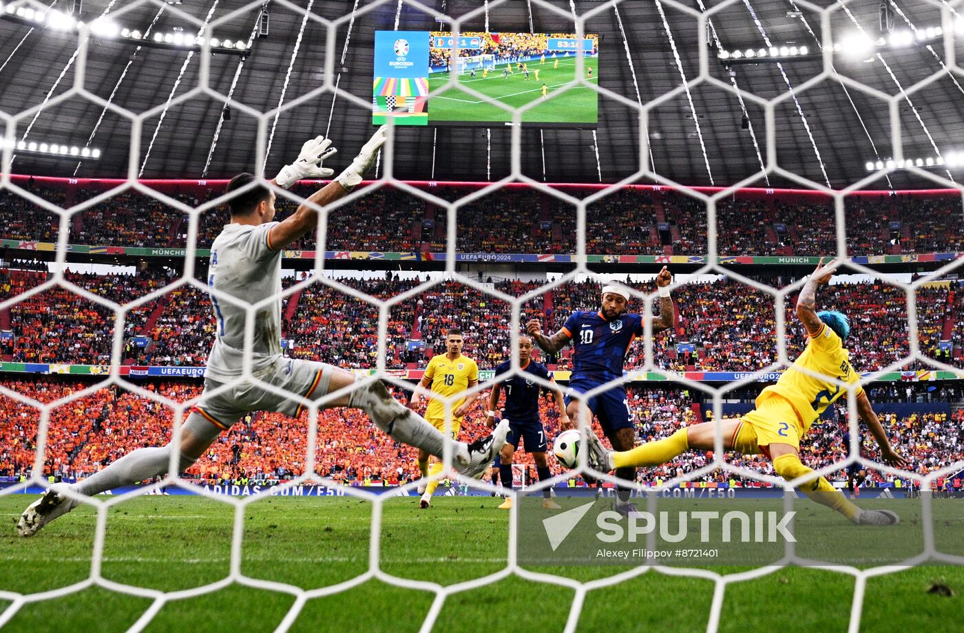 Germany Soccer Euro 2024 Romania - Netherlands