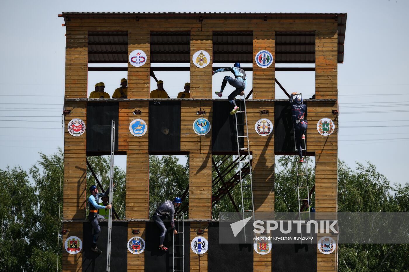 Russia Fire Rescue Sports Competitions