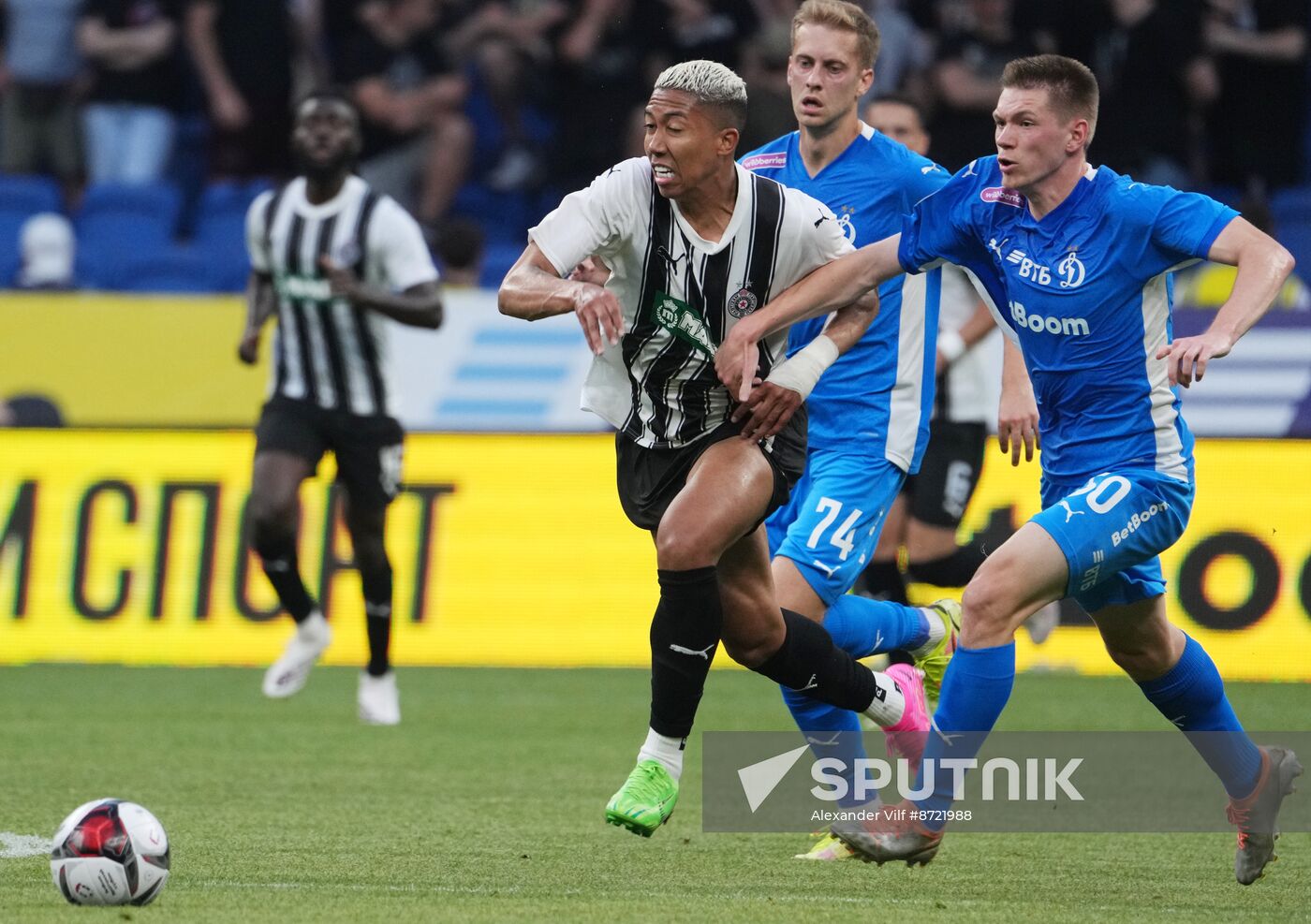 Russia Soccer Brotherly Cup Dynamo - Partizan